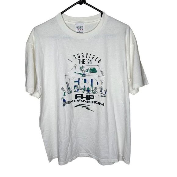Vintage 1994 “I Survived the 94 FHP Expansion” T Shirt XL - Picture 1 of 5
